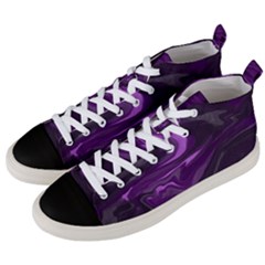 Night Men s Mid-top Canvas Sneakers by kiernankallan