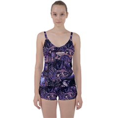 Outcast Tie Front Two Piece Tankini by MRNStudios