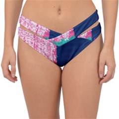 Mix Tape Double Strap Halter Bikini Bottom by kiernankallan