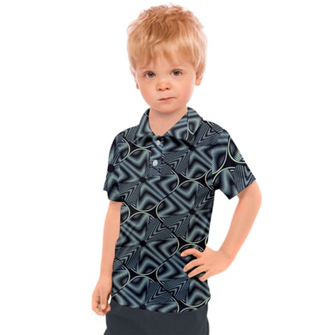 Modern Illusion Kids  Polo Tee by Sparkle