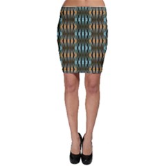 Digital Springs Bodycon Skirt by Sparkle