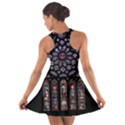 Chartres-cathedral-notre-dame-de-paris-amiens-cath-stained-glass Cotton Racerback Dress View2