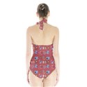 50s Red Halter Swimsuit View2