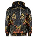 Tiger-predator-abstract-feline Men s Overhead Hoodie View1