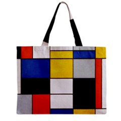 Composition A By Piet Mondrian Zipper Mini Tote Bag by impacteesstreetweareight