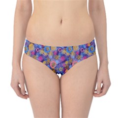 Multicolored Circles And Spots Hipster Bikini Bottoms by SychEva