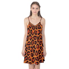 Leopard-print 3 Camis Nightgown by skindeep