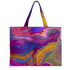 Flow Zipper Mini Tote Bag by kiernankallan