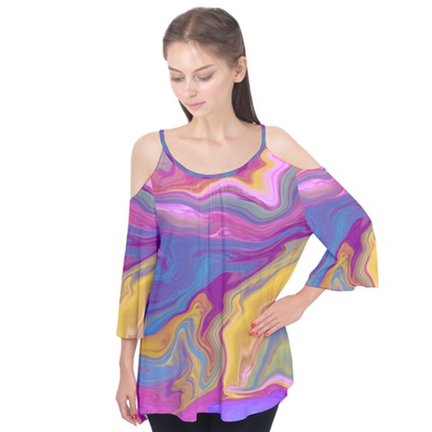 Flow Flutter Tees by kiernankallan