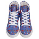 Blue 50s Men s Hi-Top Skate Sneakers View1