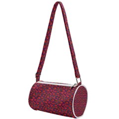 Pink Zoas Print Mini Cylinder Bag by Kritter