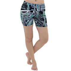 Robotic Endocrine System Lightweight Velour Yoga Shorts by MRNStudios