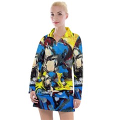 Blue Bird-1-4 Women s Long Sleeve Casual Dress by bestdesignintheworld