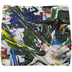 Snow In A City-1-1 Seat Cushion by bestdesignintheworld