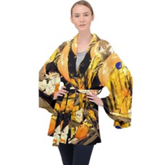 Before The Easter-1-1 Long Sleeve Velvet Kimono  by bestdesignintheworld