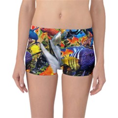 The Life Aquatic Reversible Boyleg Bikini Bottoms by impacteesstreetwearcollage