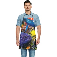 The Life Aquatic Kitchen Apron by impacteesstreetwearcollage