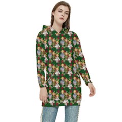 Dindollygreen Women s Long Oversized Pullover Hoodie by snowwhitegirl