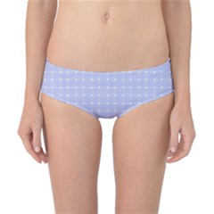 Lighblu Plaid Small Classic Bikini Bottoms by snowwhitegirl