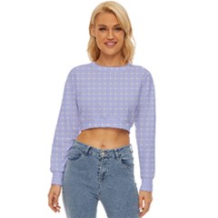 Lighblu Plaid Small Lightweight Long Sleeve Sweatshirt by snowwhitegirl