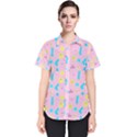 Arcade Dreams Pink Women s Short Sleeve Shirt View1