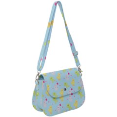 My Adventure Blue Saddle Handbag by thePastelAbomination
