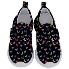 Bright And Beautiful Butterflies Kids  Velcro No Lace Shoes by SychEva