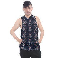 Digital Springs Men s Sleeveless Hoodie by Sparkle