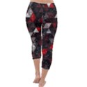 Gothic Peppermint Capri Winter Leggings  View4