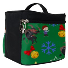 Krampus And Brat Green Make Up Travel Bag (small) by NerdySparkleGoth