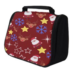 Santa Red Full Print Travel Pouch (small) by NerdySparkleGoth