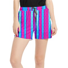 Warped Stripy Dots Runner Shorts by essentialimage365