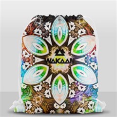 375 Chroma Digital Art Custom Drawstring Bag (small) by Drippycreamart
