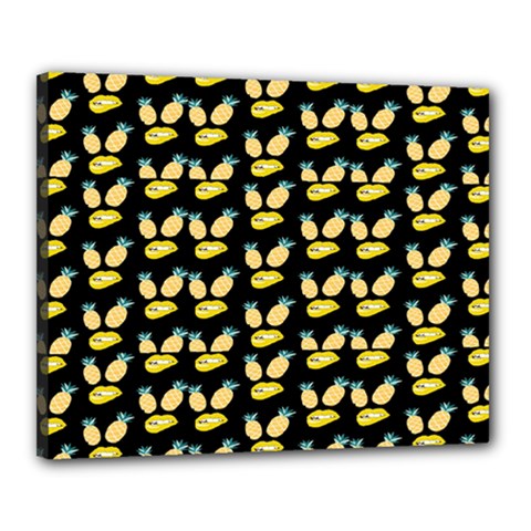 Pinelips Canvas 20  X 16  (stretched) by Sparkle