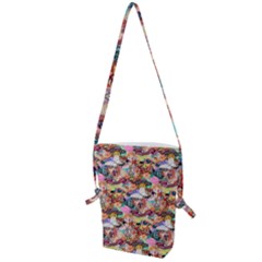 Retro Color Folding Shoulder Bag by Sparkle