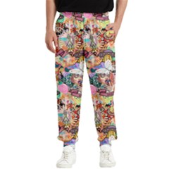 Retro Color Men s Elastic Waist Pants by Sparkle