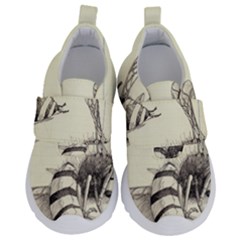 Bees Kids  Velcro No Lace Shoes by Limerence