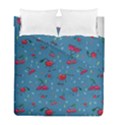 Red Cherries Athletes Duvet Cover Double Side (Full/ Double Size) View2