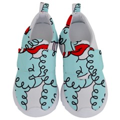 Doodle Poodle  Kids  Velcro No Lace Shoes by IIPhotographyAndDesigns