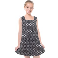 Black Lace Kids  Cross Back Dress by SychEva