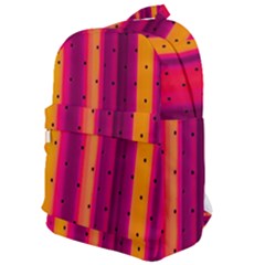 Warped Stripy Dots Classic Backpack by essentialimage365