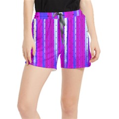 Warped Stripy Dots Runner Shorts by essentialimage365