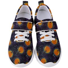 Space Pumpkins Women s Velcro Strap Shoes by SychEva