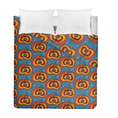 Pumpkin In Pumpkin Duvet Cover Double Side (full/ Double Size) by SychEva