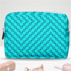 Illusion Waves Pattern Make Up Pouch (medium) by Sparkle