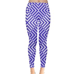 Illusion Waves Pattern Inside Out Leggings by Sparkle