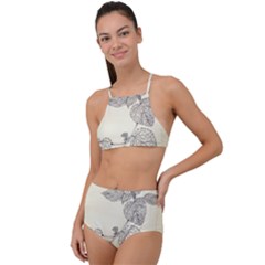 Lemon Balm High Waist Tankini Set by Limerence