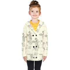 Lemon Balm Kids  Double Breasted Button Coat by Limerence