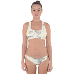 Lemon Balm Cross Back Hipster Bikini Set by Limerence