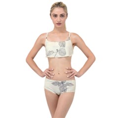 Lemon Balm Layered Top Bikini Set by Limerence